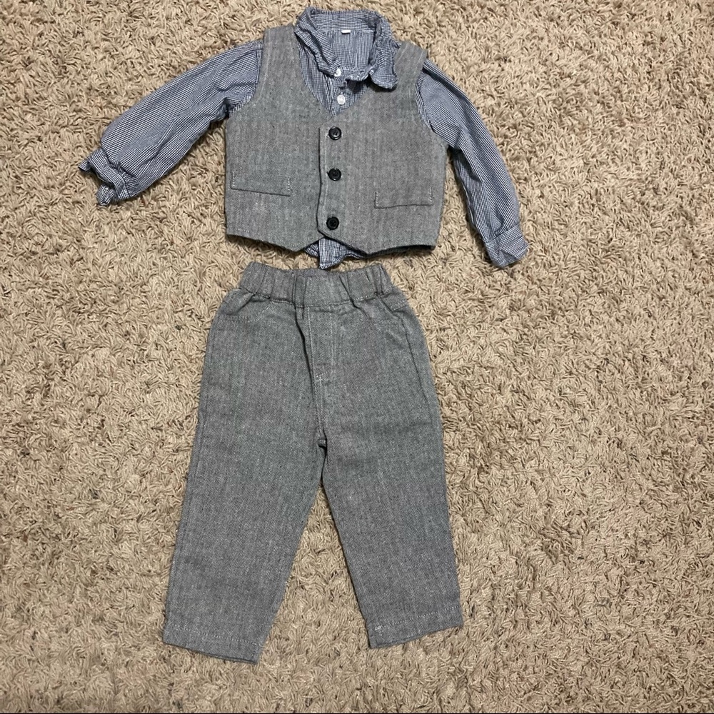 Toddler boy’s 3-piece formal set